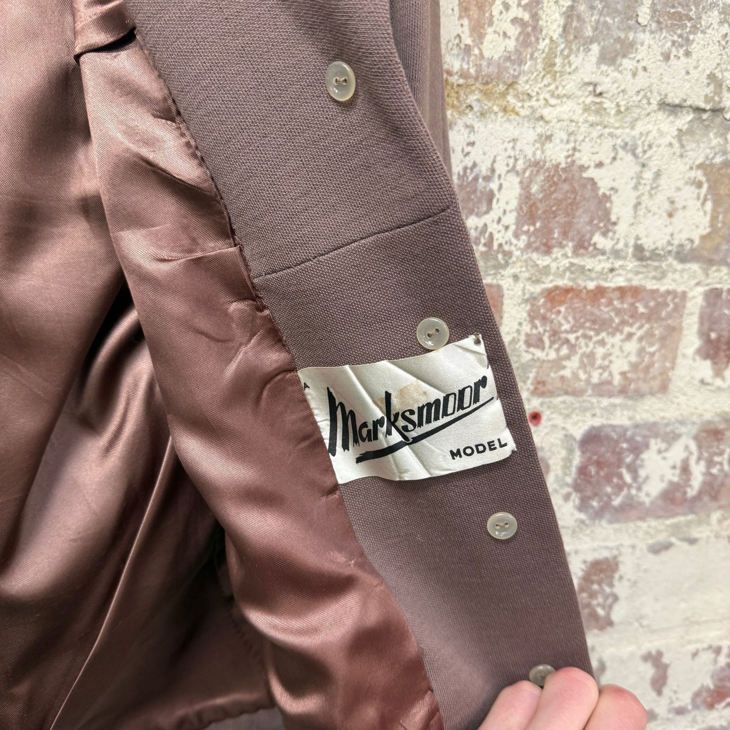 1950s Marksmoor Wool Dress Blazer Jacket