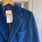 Vintage 70s/80s Navy Blue Velvet Blazer Jacket