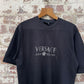 1990s Black Versace T-shirt