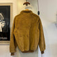 1970s 1980s Unusual Fur Italian Zip Up Jacket