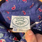1980s Laura Ashley Blue Floral Print Shirt Dress