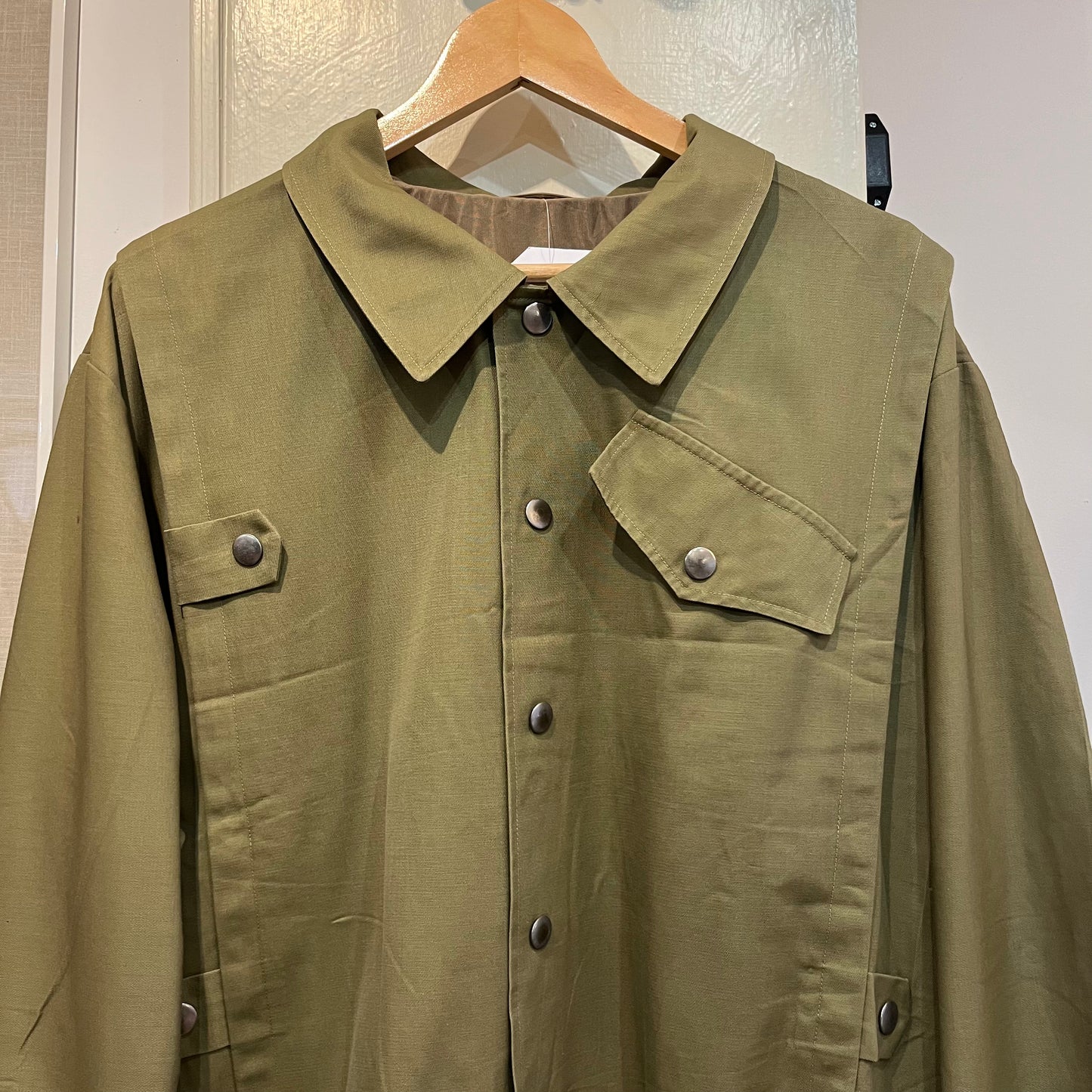 1970s Khaki Lightweight Design Jacket