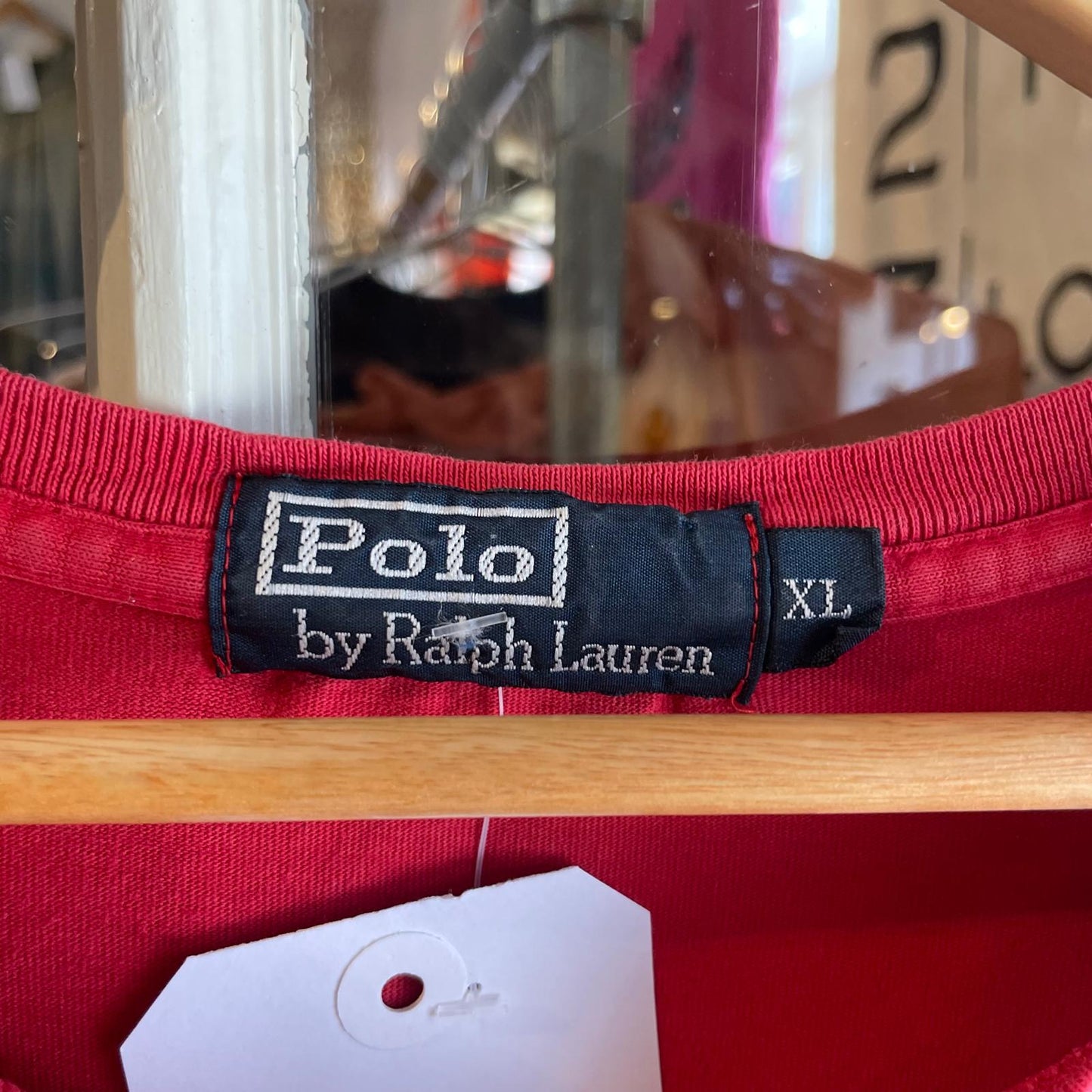 Vintage 90s Red Polo Sport Ralph Lauren Graphic T-shirt
