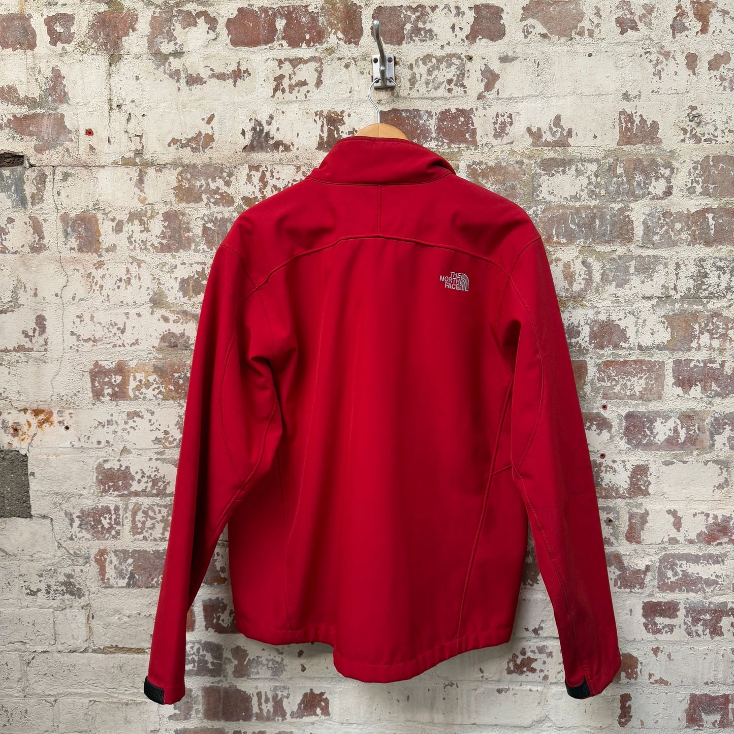 2000s Red Sherpa Lined The North Face TNF Jacket