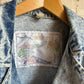 1980s Acid Wash Denim Jacket Coat