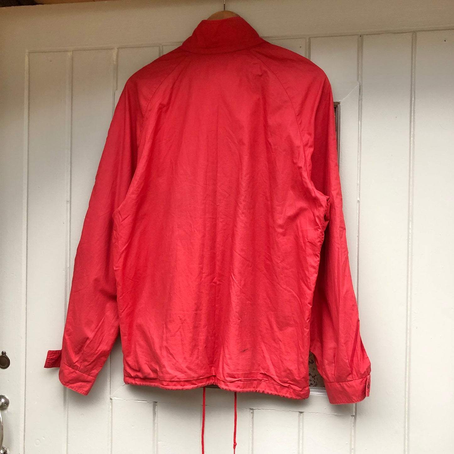 1980s Red Levi's Cotton Detail Jacket