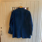Vintage 70s/80s Navy Blue Velvet Blazer Jacket