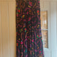 1980s Black ‘Mexican’ Patterned Skirt