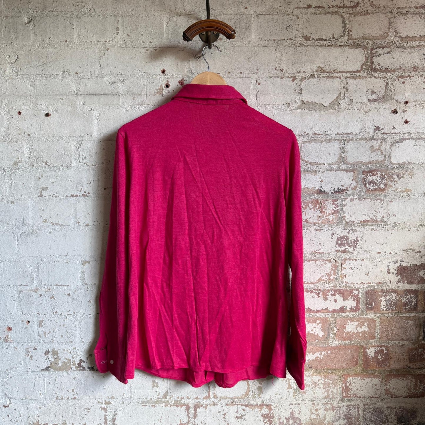 1970s Pink Button Up Shirt