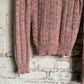 1970s Beige Turtleneck Knitted Jumper