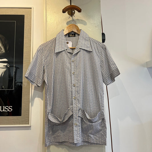 1970s Patterned Leisure Shirt