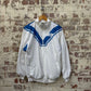 1980s White Puma Borris Becker Track Top Jacket