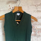 1970s Green Knitted Tank Top Vest