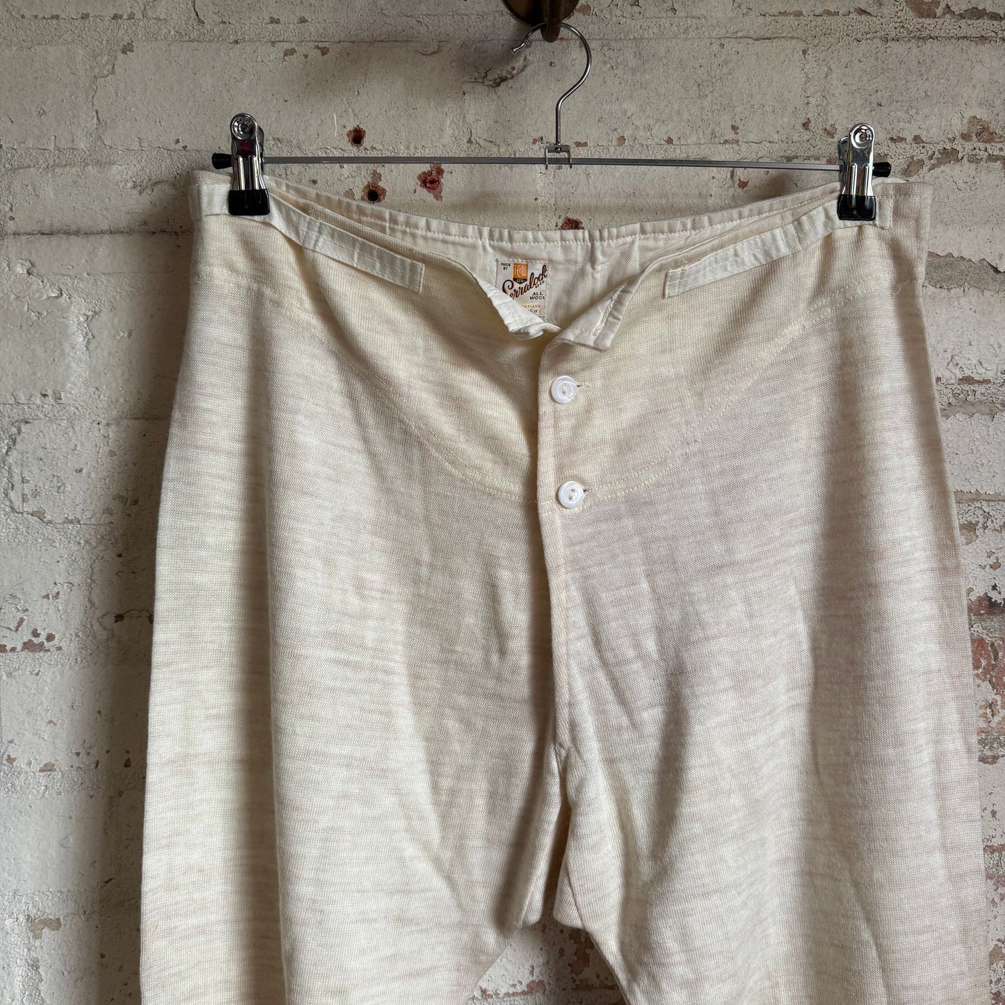1940s British Wool Thermal Trousers