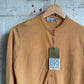 1970s Orange Knitted Cardigan Jumper