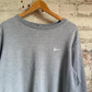 2000s Grey Nike Sweatshirt Jumper