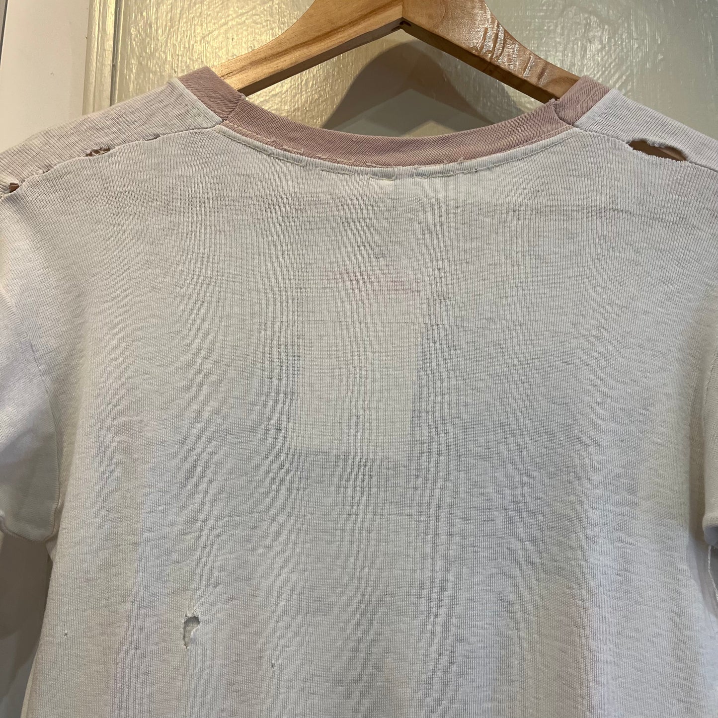 1960s White "Spiro Tagnew' Graphic American T-shirt