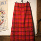 1960’s Welsh Wool Handmade Tapestry Maxi Skirt