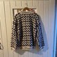 1970s Pure Wool Patterned Knitted Jumper