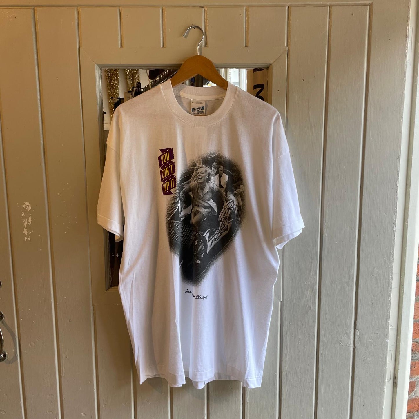 1990s White You Can't Stop It Graphic T-shirt