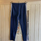 1980s Navy Adidas Tracksuit Bottoms Trousers