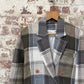 1970s Checkered Womens Blazer
