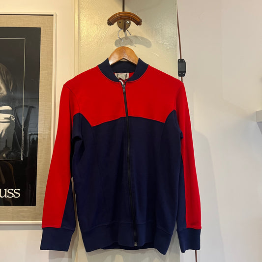 1980s Red and Navy Track Top