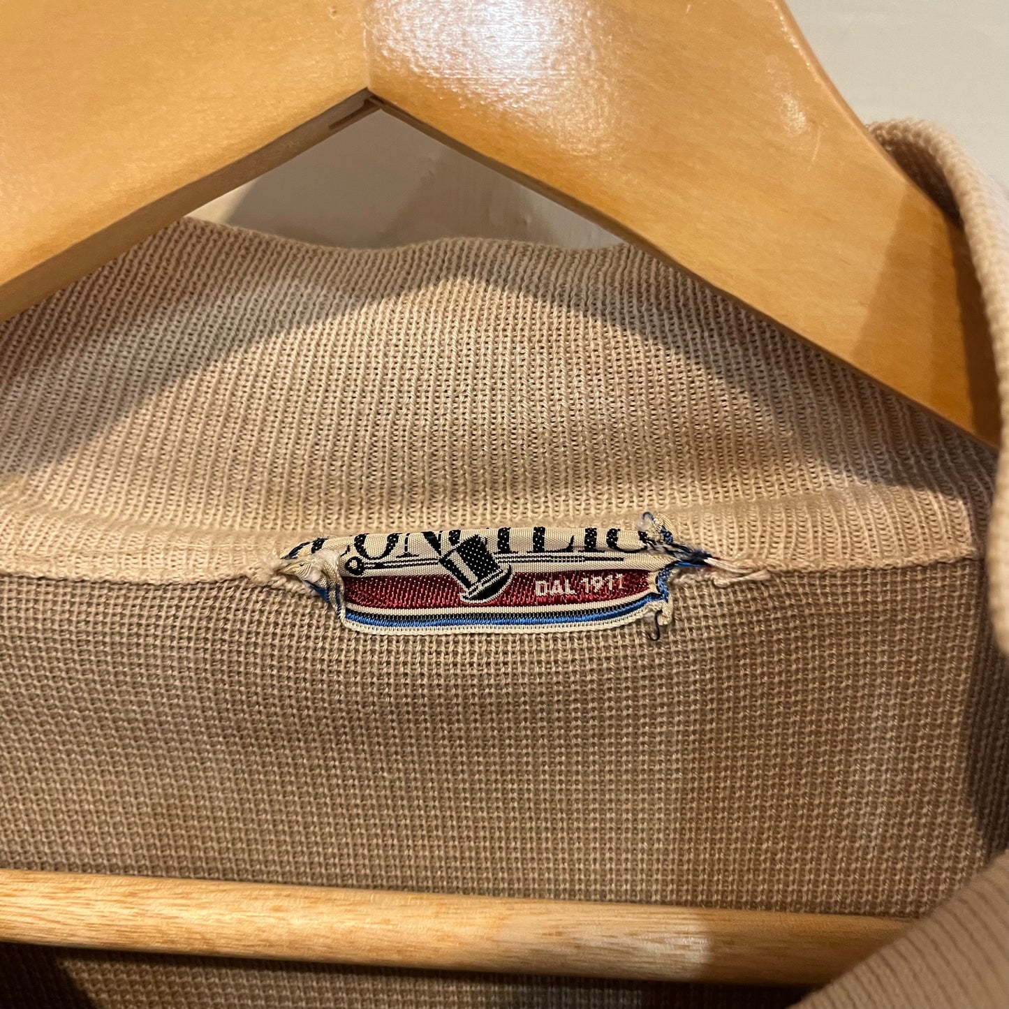 1960s Beige Italian Button Up Suede Jacket