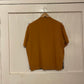 1980s Mustard Cotton Buttoned Unusual Shirt