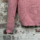 1960s Pink British Knitted Jumper