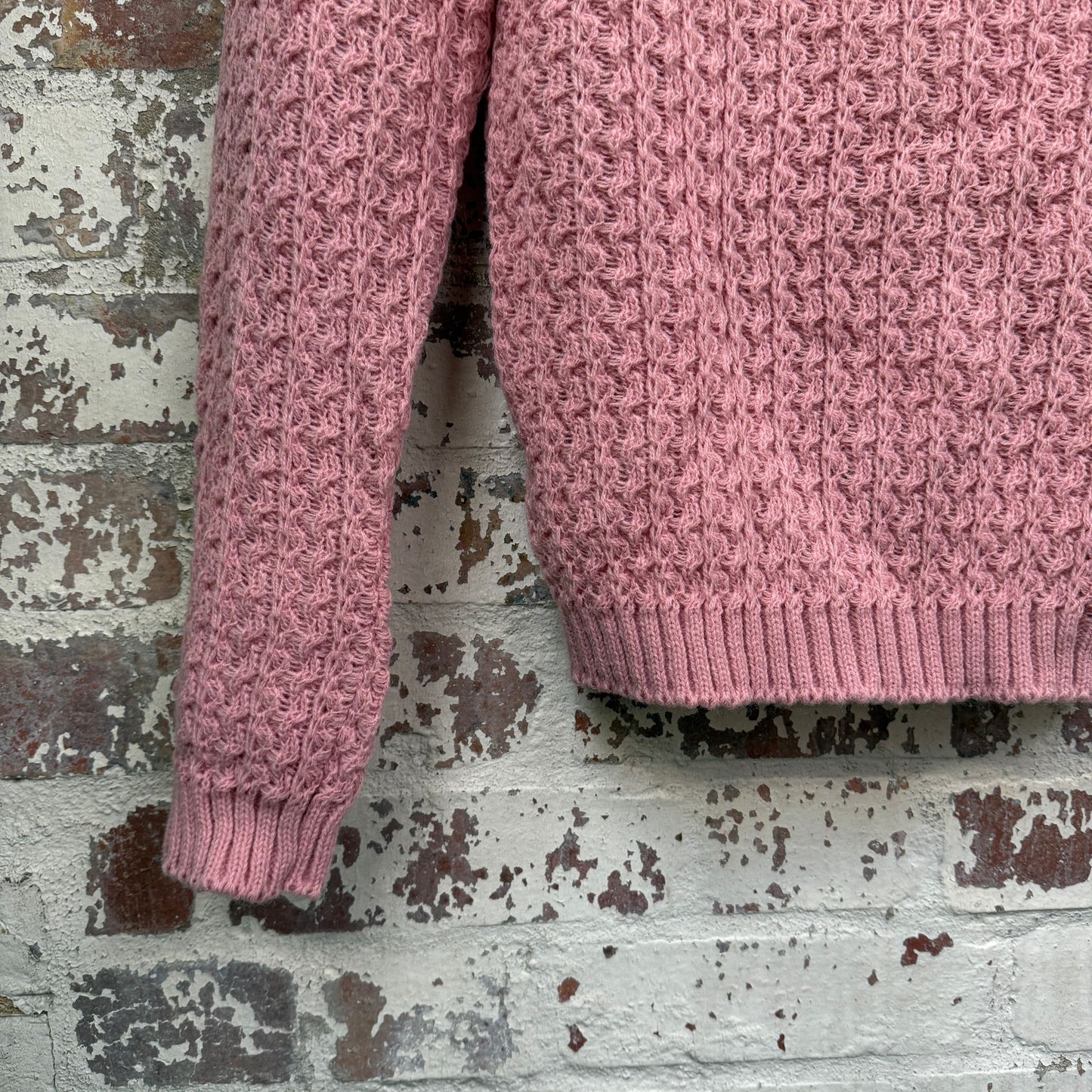 1960s Pink British Knitted Jumper