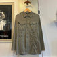 1970s Grey German Military Work Style Jacket