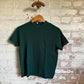 1970s Green Knitted Patterned T-Shirt Top