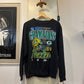 1990s Black Graphic Green Bay Sweatshirt