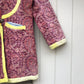 1970s Pink Indian Cotton Quaze Quilted Jacket