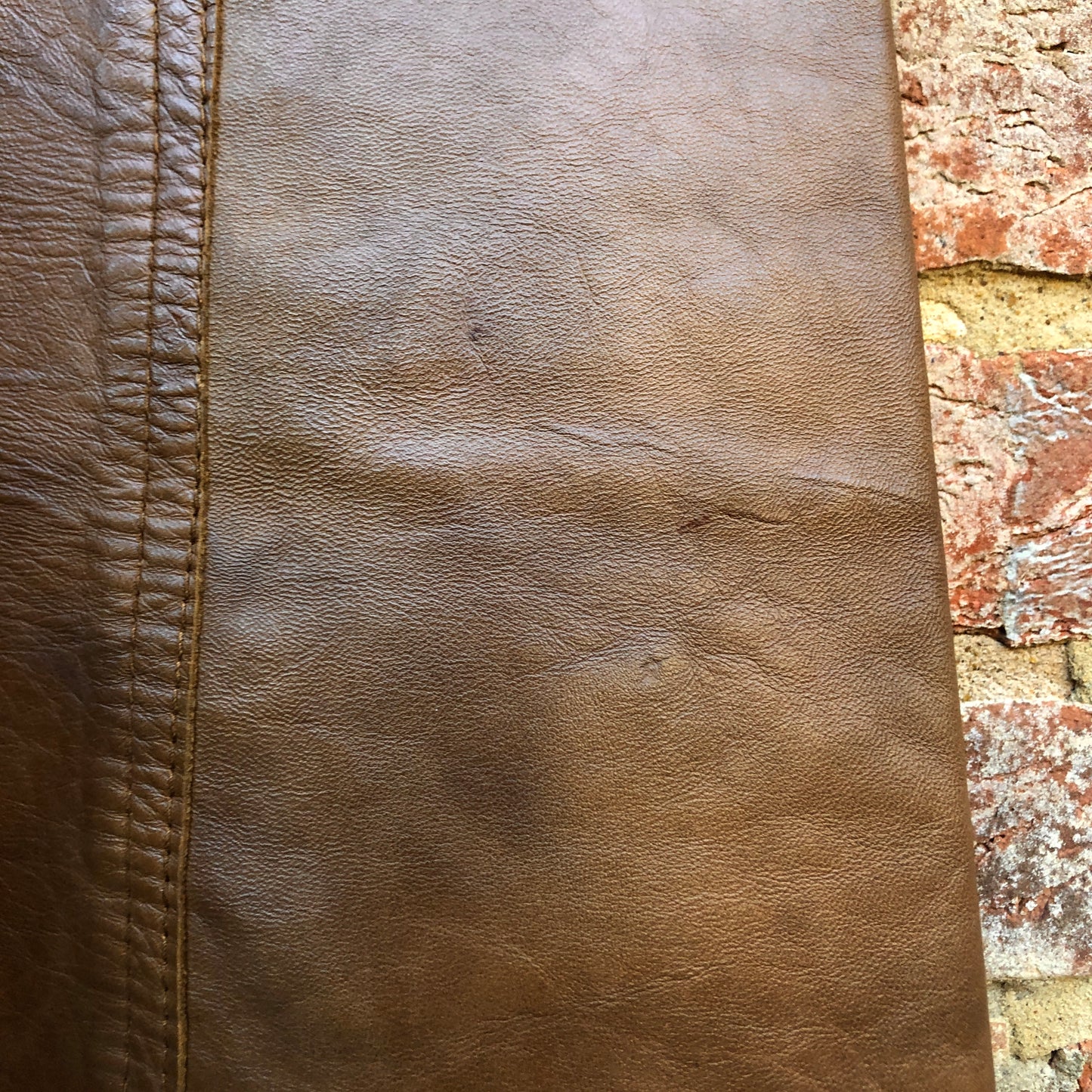 1960s Leather David Conrad Dress