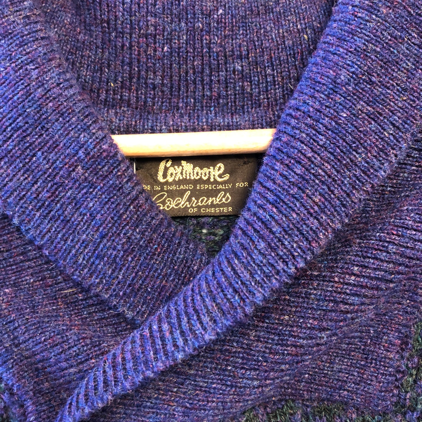 1960s Coxmoore Wool Knitted Golf Jumper