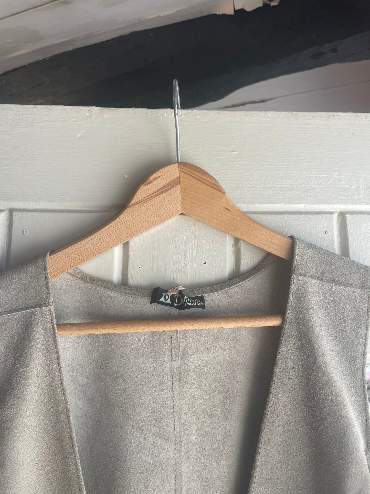 1970s Suede Two Piece