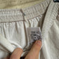 1990s White Super Mario Graphic Cotton Shorts