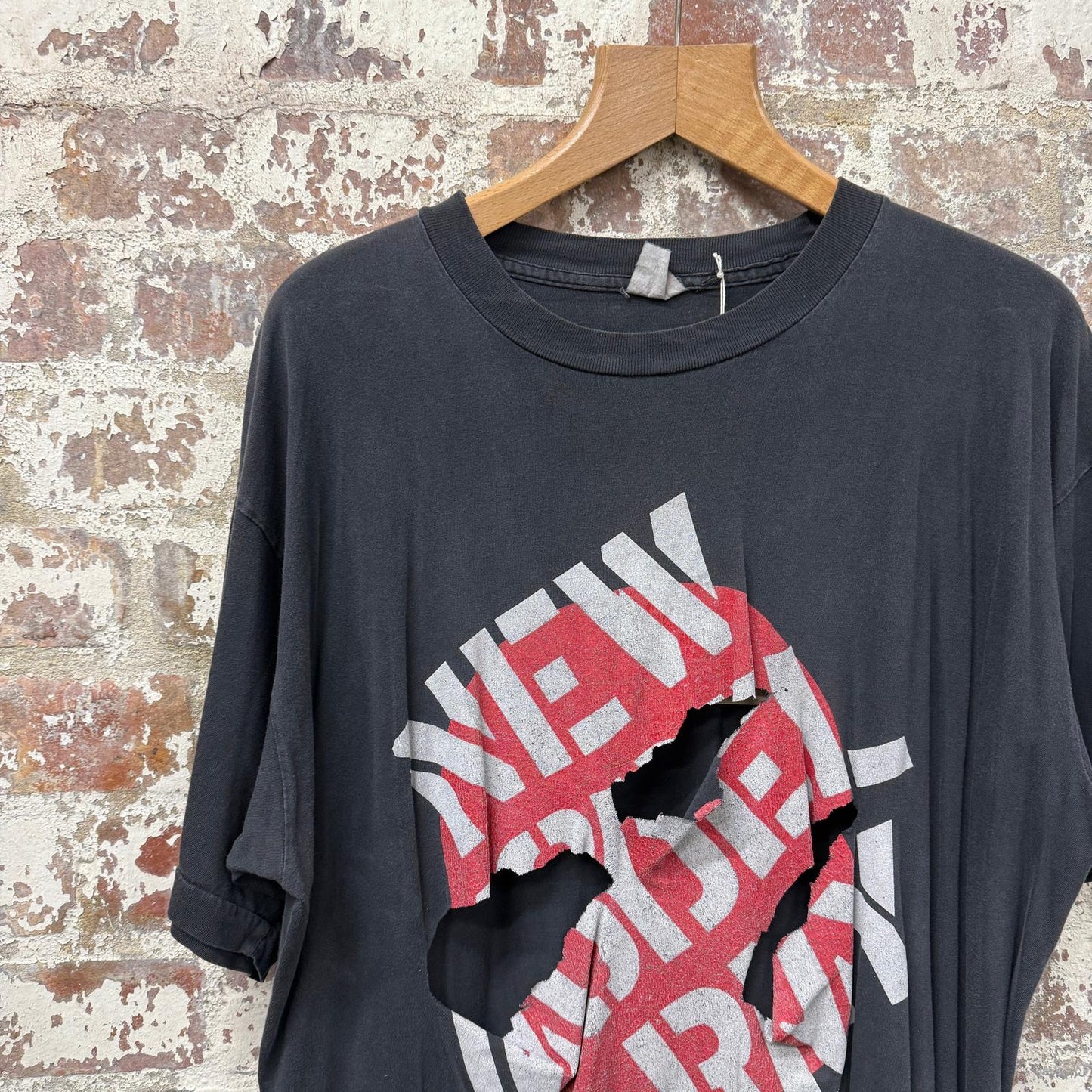 1980s Black New Model Army Graphic Band T-Shirt