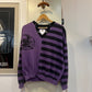 1980s Purple Graphic Arizona Football Sweatshirt