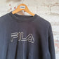 1990s Black FILA Embroidered Sweatshirt