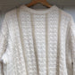1970s Cream Knitted Jumper