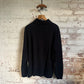 1990s Black Versace Button Sweatshirt