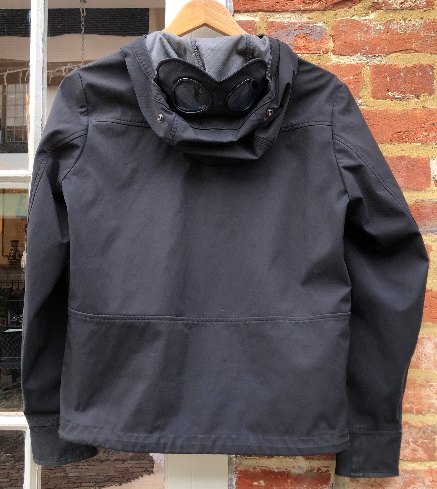 Black CP Company 'Goggle' Hood Jacket
