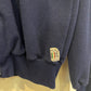 1980s Navy Zip up Track Top