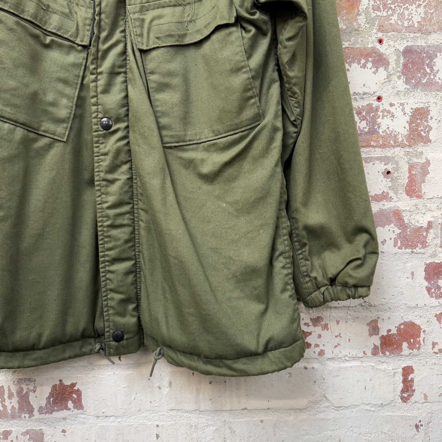 1970s Green US Military Chemical Jacket
