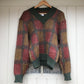 1970s Checkered Knitted Jumper