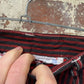 1960s British Red Stripe Work Trousers