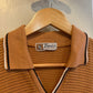 1960s Orange Timex British Leisure Polo Shirt Top